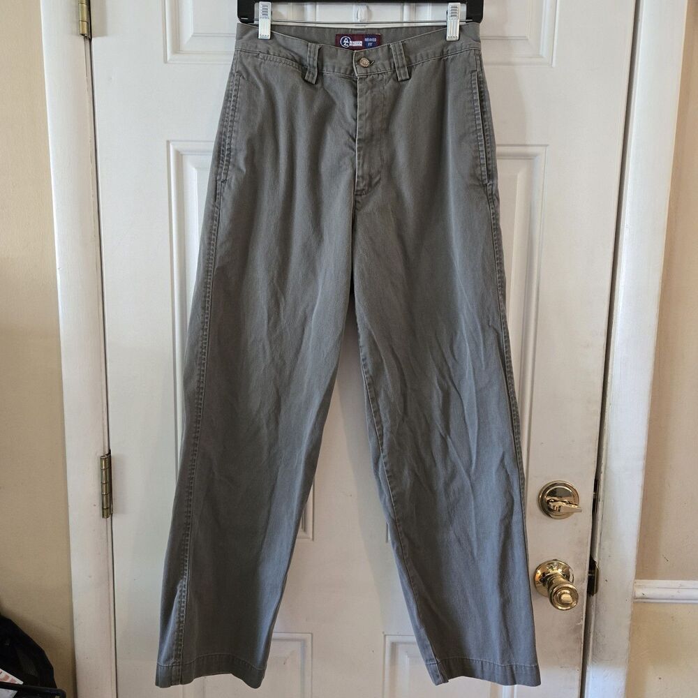 Vintage The Original Arizona Jeans Co 100% Cotton Khakis Pants Size 30 Y2K Denim